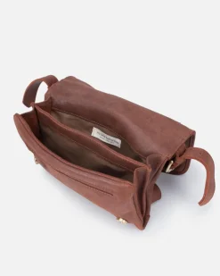 BIBA Bandolera-Bandolera Destin De Piel Cuero