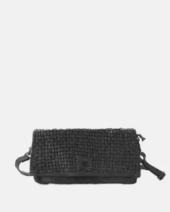 BIBA Bandolera-Bandolera Kansas De Piel Negro