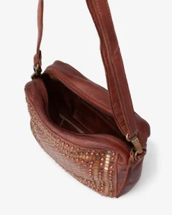 BIBA Bandolera-Bandolera Lovington De Piel Cuero