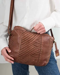 BIBA Bandolera-Bandolera Mcbee De Piel Cuero