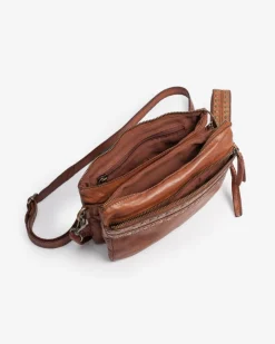 BIBA Bandolera-Bandolera Sherman De Piel Cuero