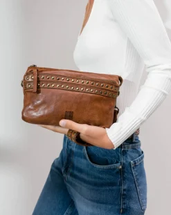 BIBA Bandolera-Bandolera Sherman De Piel Cuero