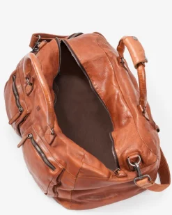 BIBA Bolsa De Viaje-Bolsa De Viaje Stuart De Piel Cuero