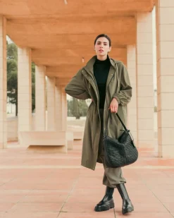 BIBA Bolsos Hobo-Bolso De Hombro Andrews De Piel Negro