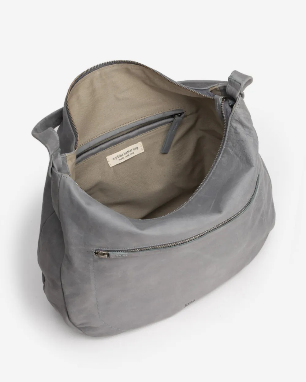 BIBA Bolsos Hobo-Bolso De Hombro Arkansas De Piel Azul