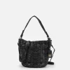 BIBA Bolsos Hobo-Bolso De Hombro Beekman De Piel Negro