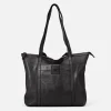 BIBA Bolsos Hobo-Bolso De Hombro Boston De Piel Negro