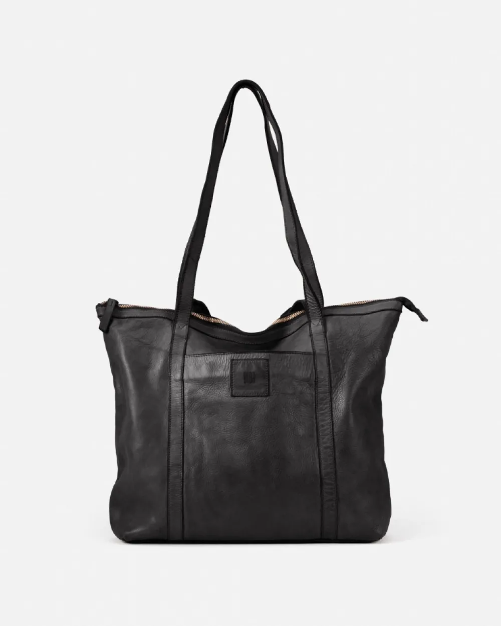 BIBA Bolsos Hobo-Bolso De Hombro Boston De Piel Negro