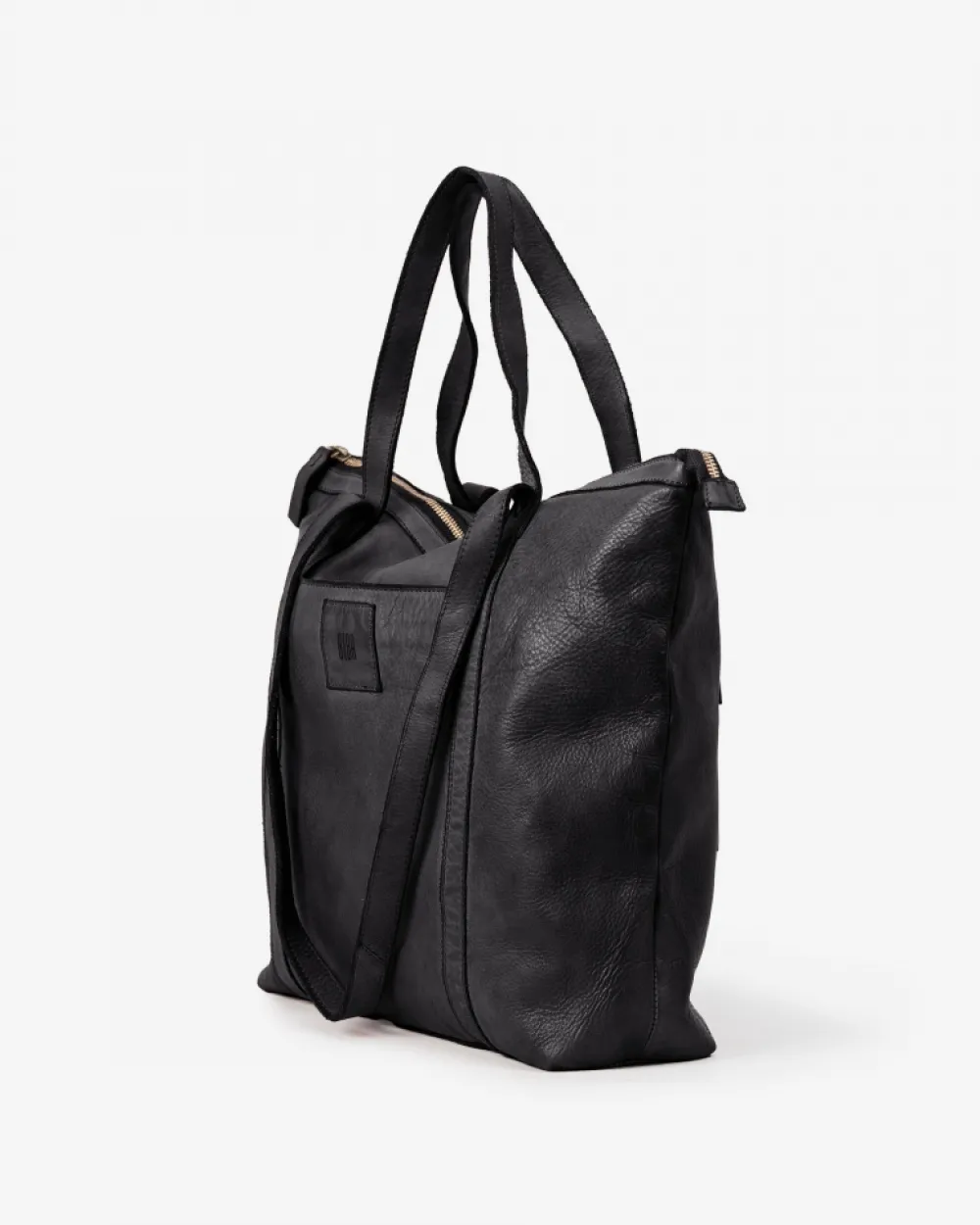 BIBA Bolsos Hobo-Bolso De Hombro Boston De Piel Negro