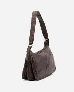 BIBA Bolsos Hobo-Bolso De Hombro Boston De Piel Negro