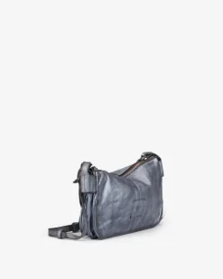 BIBA Bolsos Hobo-Bolso De Hombro Boston De Piel Negro