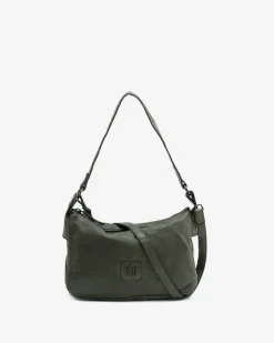 BIBA Bolsos Hobo-Bolso De Hombro Boston De Piel Negro