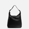 BIBA Bolsos Hobo-Bolso De Hombro Boston De Piel Negro