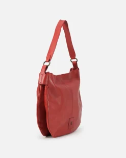 BIBA Bolsos Hobo-Bolso De Hombro Boston De Piel Negro