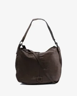 BIBA Bolsos Hobo-Bolso De Hombro Boston De Piel Negro