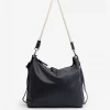 BIBA Bolsos Hobo-Bolso De Hombro Bradley De Piel Azul Navy