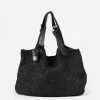 BIBA Bolsos Hobo-Bolso De Hombro Bristow De Piel Negro