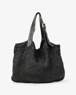 BIBA Bolsos Hobo-Bolso De Hombro Bristow De Piel Negro