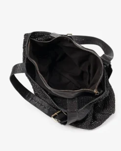 BIBA Bolsos Hobo-Bolso De Hombro Bristow De Piel Negro