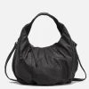 BIBA Bolsos Hobo-Bolso De Hombro Buxton Snake De Piel Negro