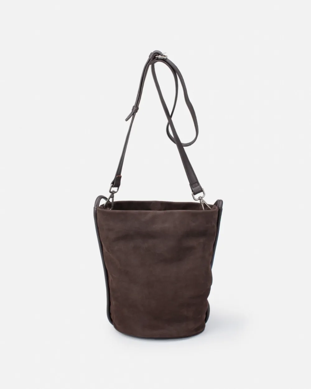 BIBA Bolsos Hobo-Bolso De Hombro Corwin De Piel Marron Oscuro