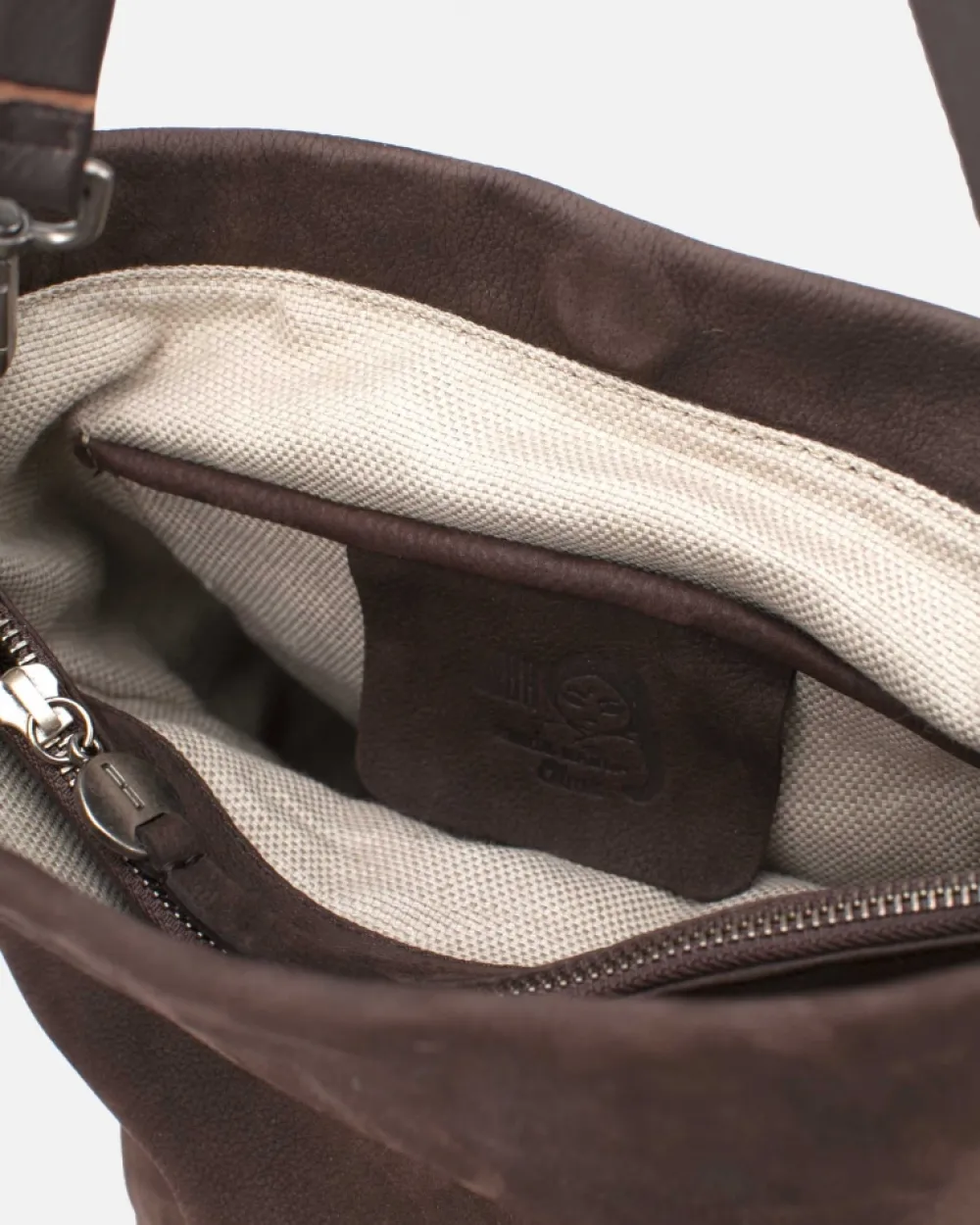 BIBA Bolsos Hobo-Bolso De Hombro Corwin De Piel Marron Oscuro