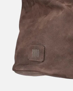 BIBA Bolsos Hobo-Bolso De Hombro Corwin De Piel Marron Oscuro