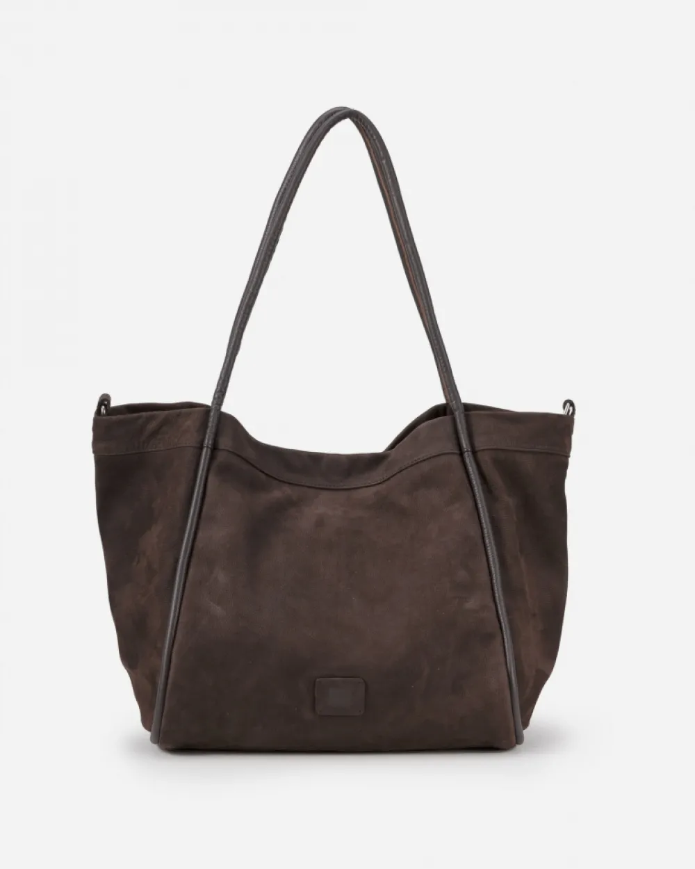 BIBA Bolsos Hobo-Bolso De Hombro Corwin De Piel Marron Oscuro