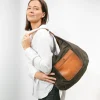 BIBA Bolsos Hobo-Bolso De Hombro Davis Marron Oscuro