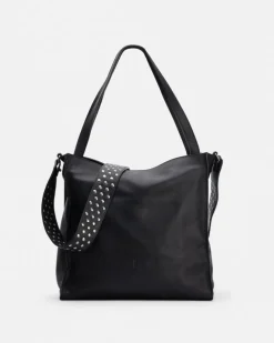 BIBA Bolsos Hobo-Bolso De Hombro Easley De Piel Negro