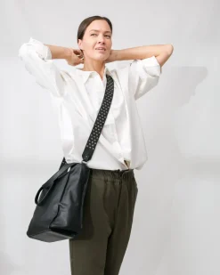 BIBA Bolsos Hobo-Bolso De Hombro Easley De Piel Negro