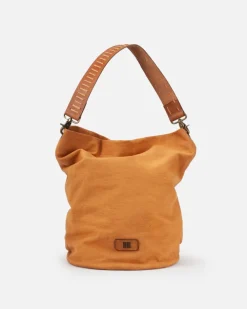 BIBA Bolsos Hobo-Bolso De Hombro Goode Mostaza