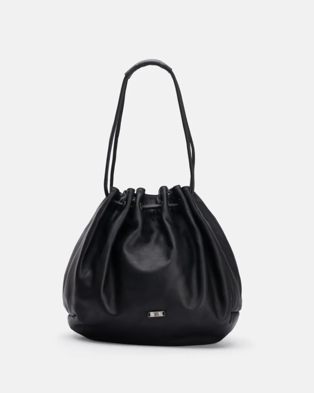 BIBA Bolsos Hobo-Bolso De Hombro Grace De Piel Negro