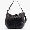 BIBA Bolsos Hobo-Bolso De Hombro Hardy De Piel Negro