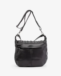 BIBA Bolsos Hobo-Bolso De Hombro Hardy De Piel Negro