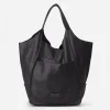 BIBA Bolsos Hobo-Bolso De Hombro Homer De Piel Negro