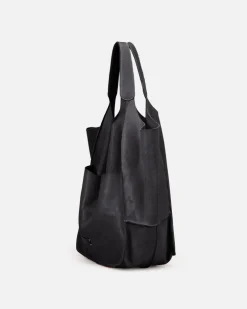 BIBA Bolsos Hobo-Bolso De Hombro Homer De Piel Negro
