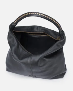 BIBA Bolsos Hobo-Bolso De Hombro Leary De Piel Negro