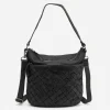 BIBA Bolsos Hobo-Bolso De Hombro Lewisburg De Piel Negro