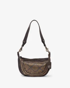 BIBA Bolsos Hobo-Bolso De Hombro Lovington De Piel Negro