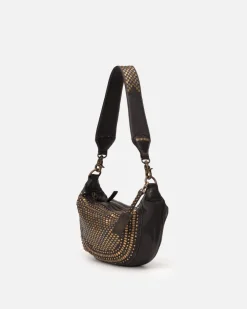BIBA Bolsos Hobo-Bolso De Hombro Lovington De Piel Negro