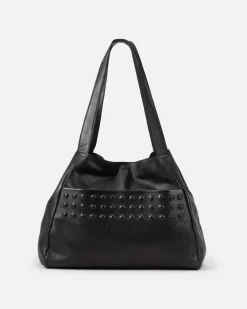 BIBA Bolsos Hobo-Bolso De Hombro Lubbock De Piel Negro