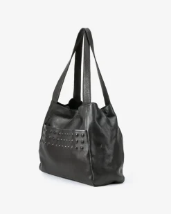 BIBA Bolsos Hobo-Bolso De Hombro Lubbock De Piel Negro