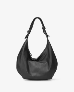 BIBA Bolsos Hobo-Bolso De Hombro Monette De Piel Negro