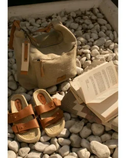 BIBA Bolsos Hobo-Bolso De Hombro Nassau Natural