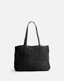 BIBA Bolsos Hobo-Bolso De Hombro Niwot De Piel Negro