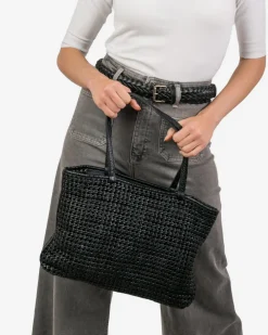 BIBA Bolsos Hobo-Bolso De Hombro Niwot De Piel Negro