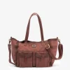 BIBA Bolsos Hobo-Bolso De Hombro Russel Cuero