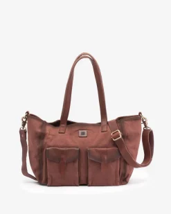 BIBA Bolsos Hobo-Bolso De Hombro Russel Cuero