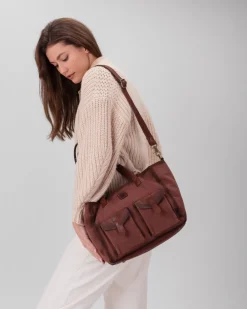 BIBA Bolsos Hobo-Bolso De Hombro Russel Cuero